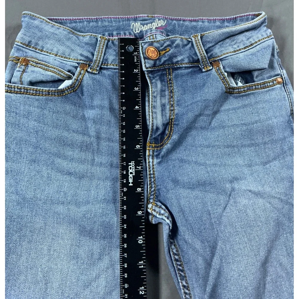 Wrangler‎ Womens Bootcut Jeans Medium Wash Blue Denim Size 9x30 1000MW2KM
